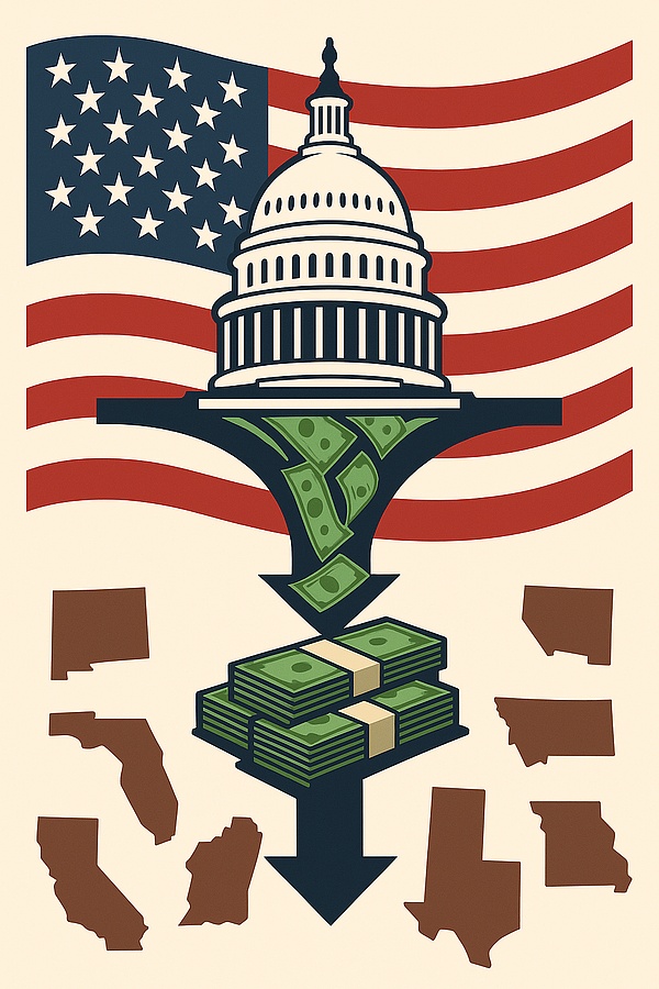 “大而美法案”下的暗礁：美國聯邦政府的深層矛盾圖片